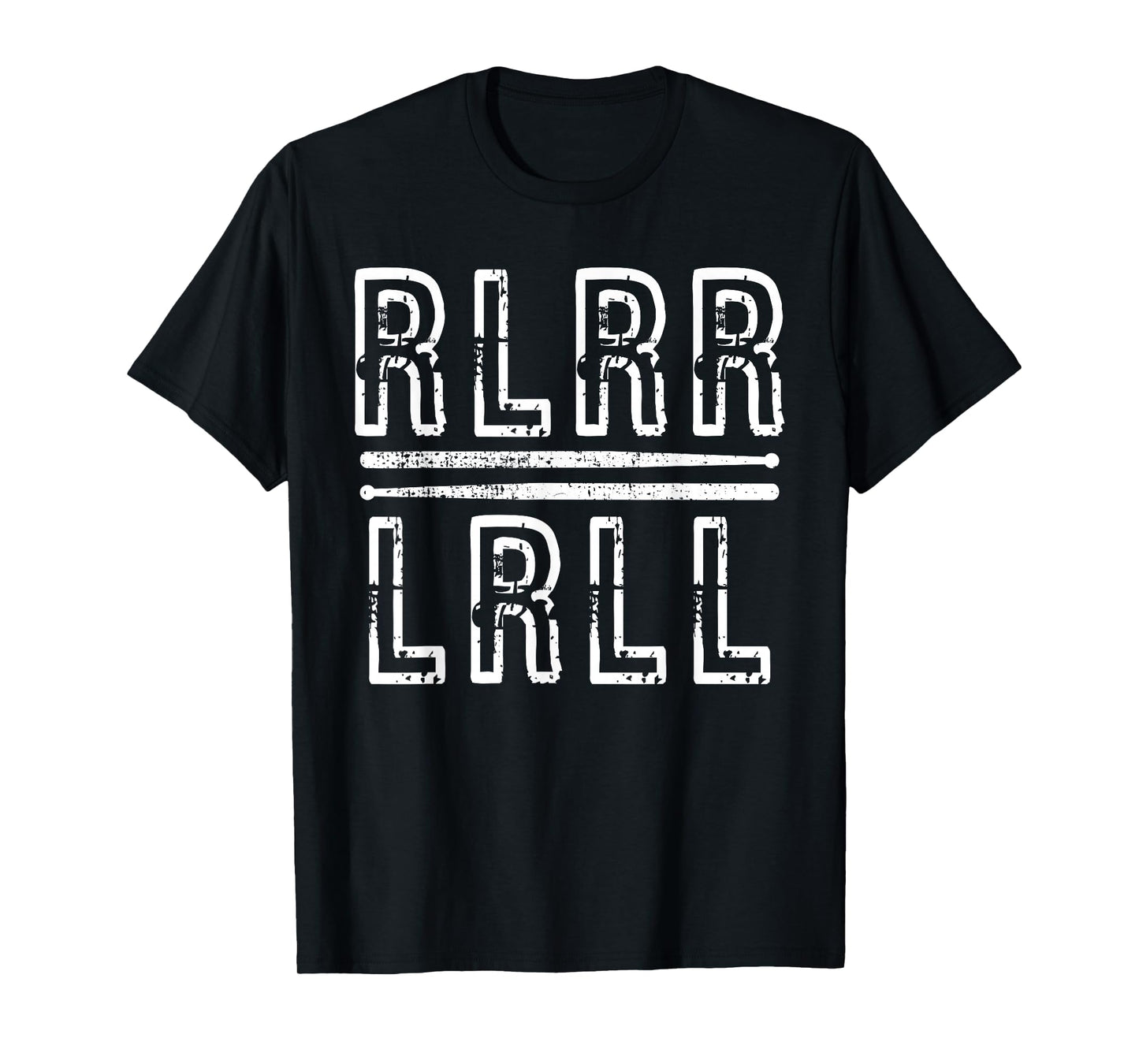 Drummer Paradiddle Drumset RLRR LRLL T-Shirt