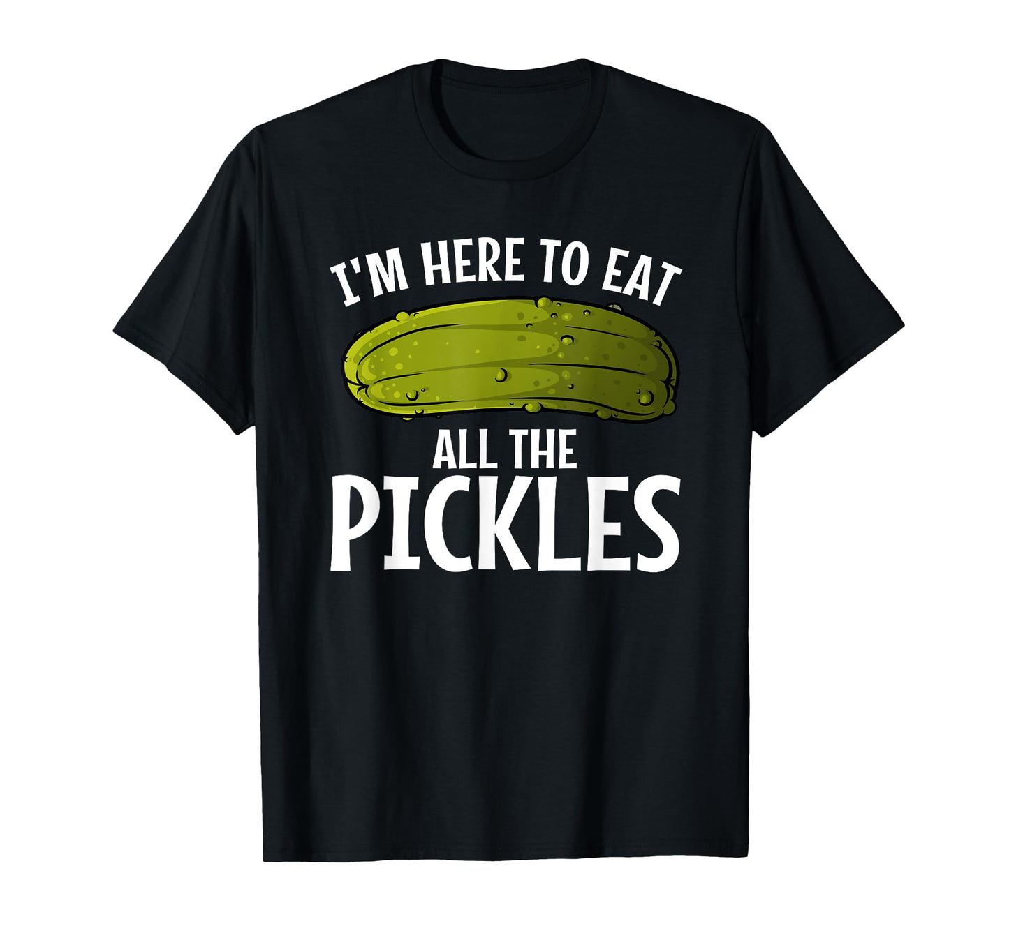 Cool Pickle Art For Men Women Kids Pickled Cucumber Lovers T-Shirt