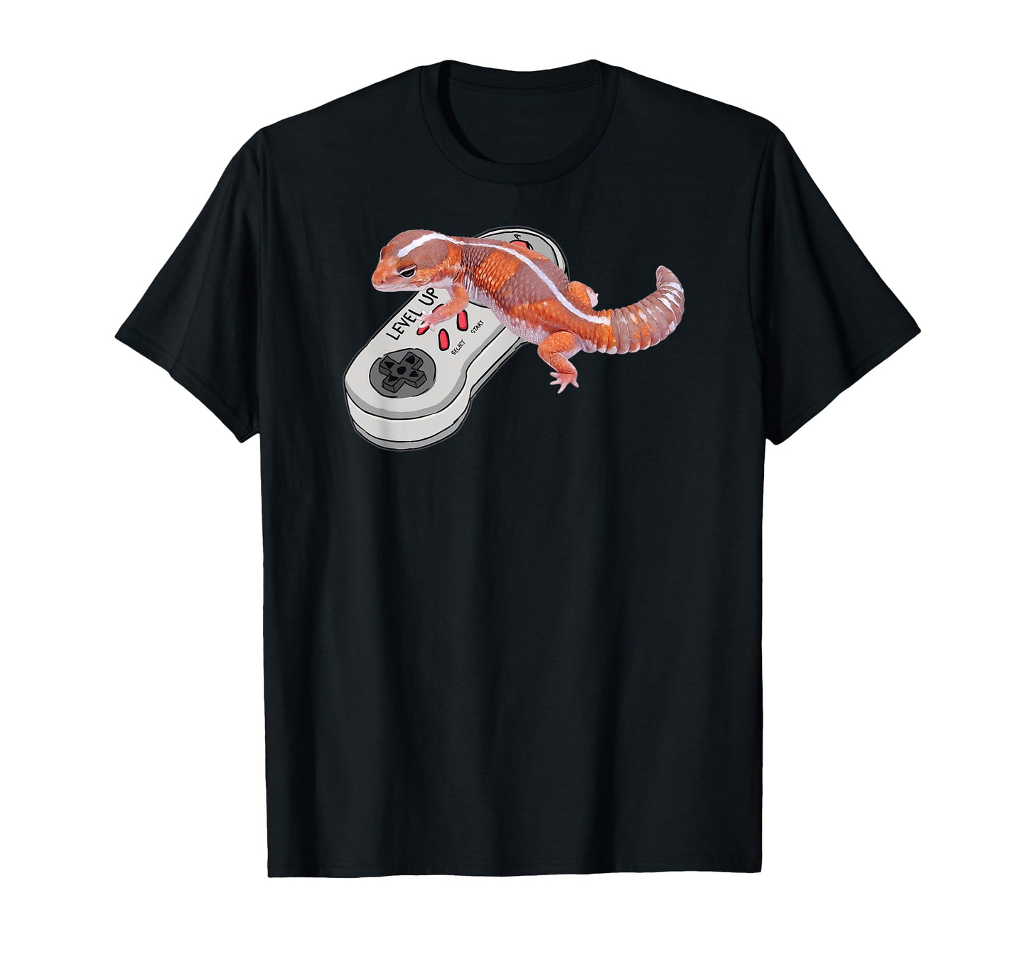 African fat tail gecko Playing Video Game Fat-tail gecko T-Shirt