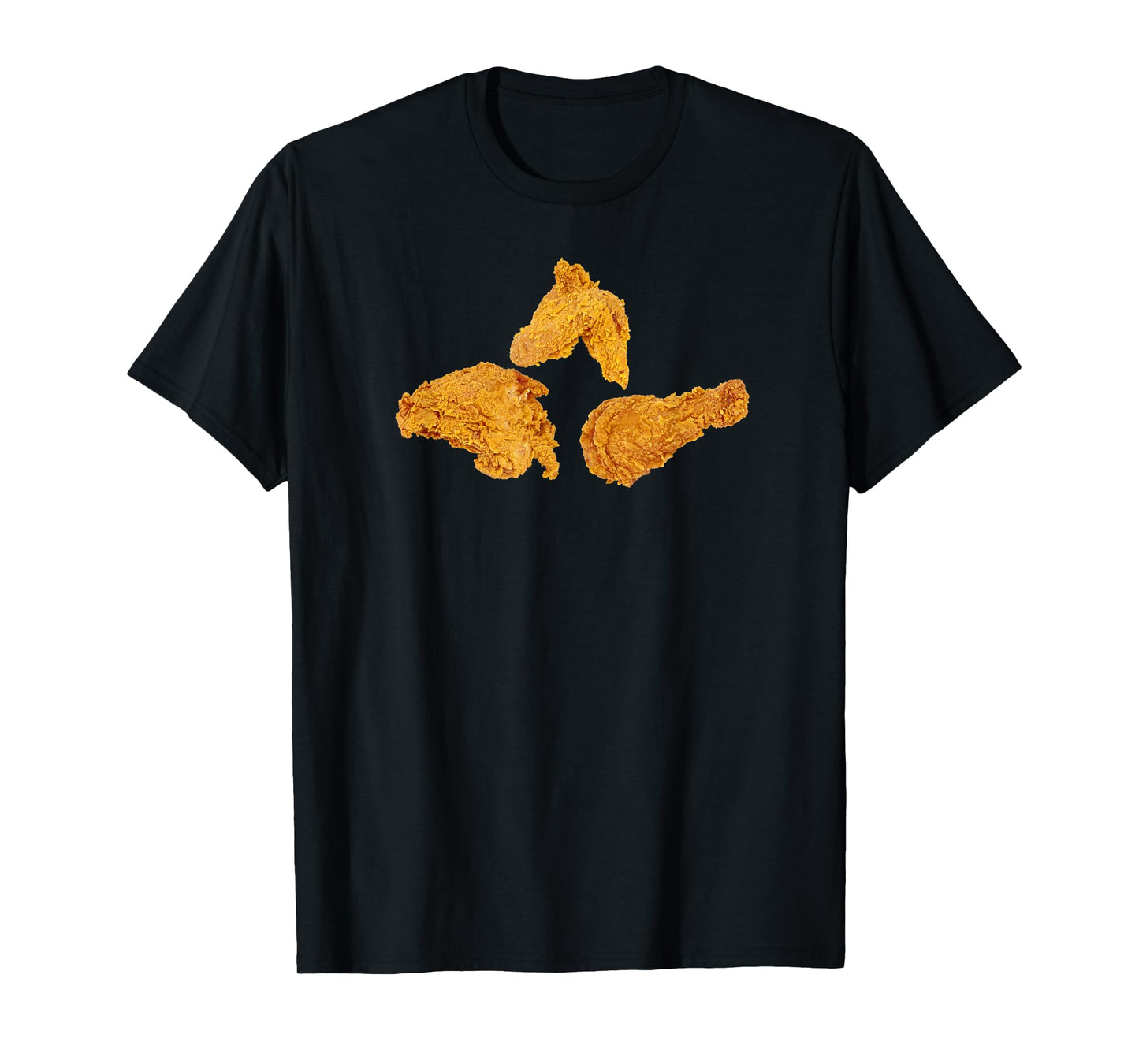 Chicken Wing Costume Halloween Fried Breast Drumsticks Woman T-Shirt