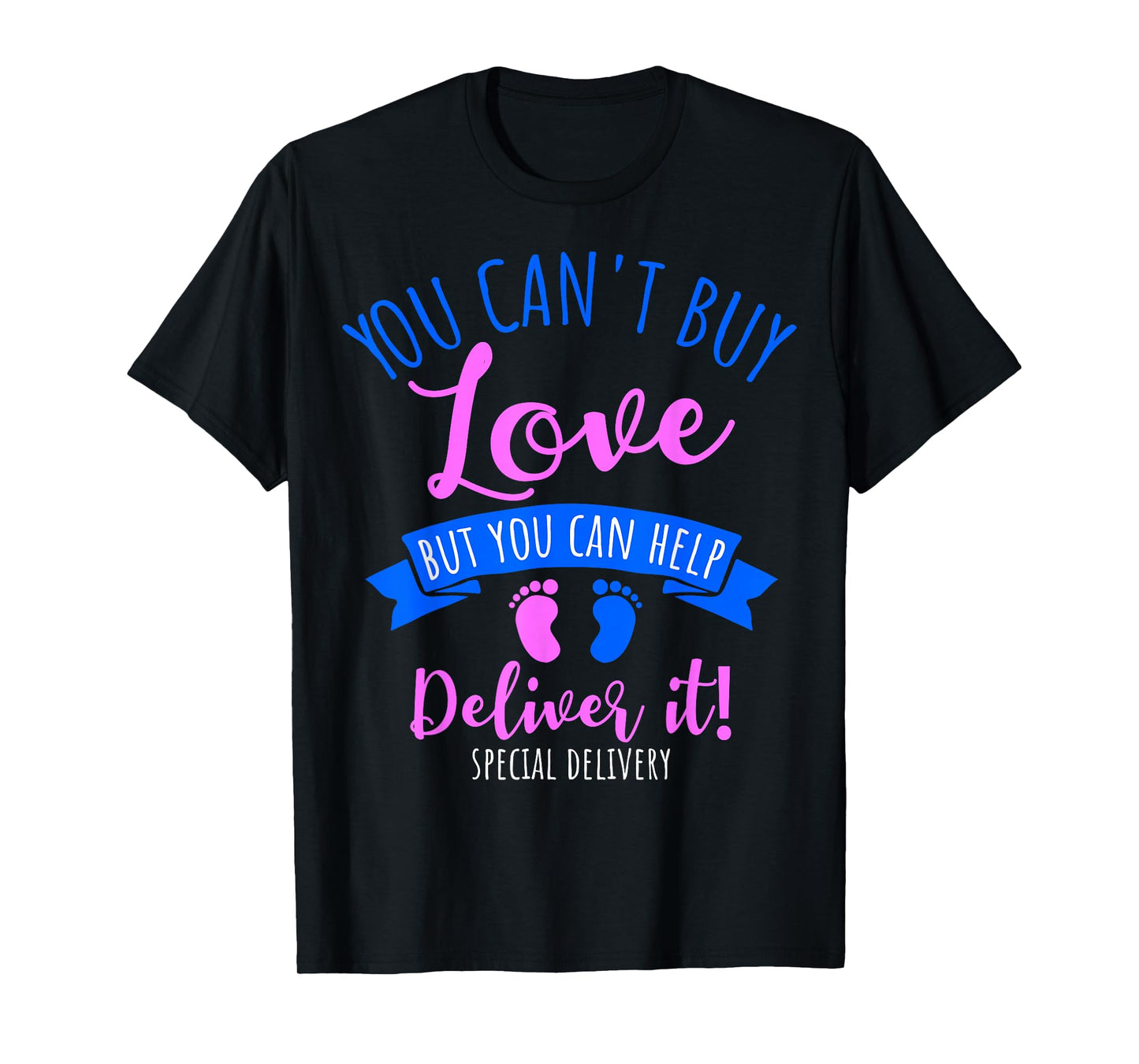 Cute Baby Foot Print Labor and Delivery Nurses T-Shirt