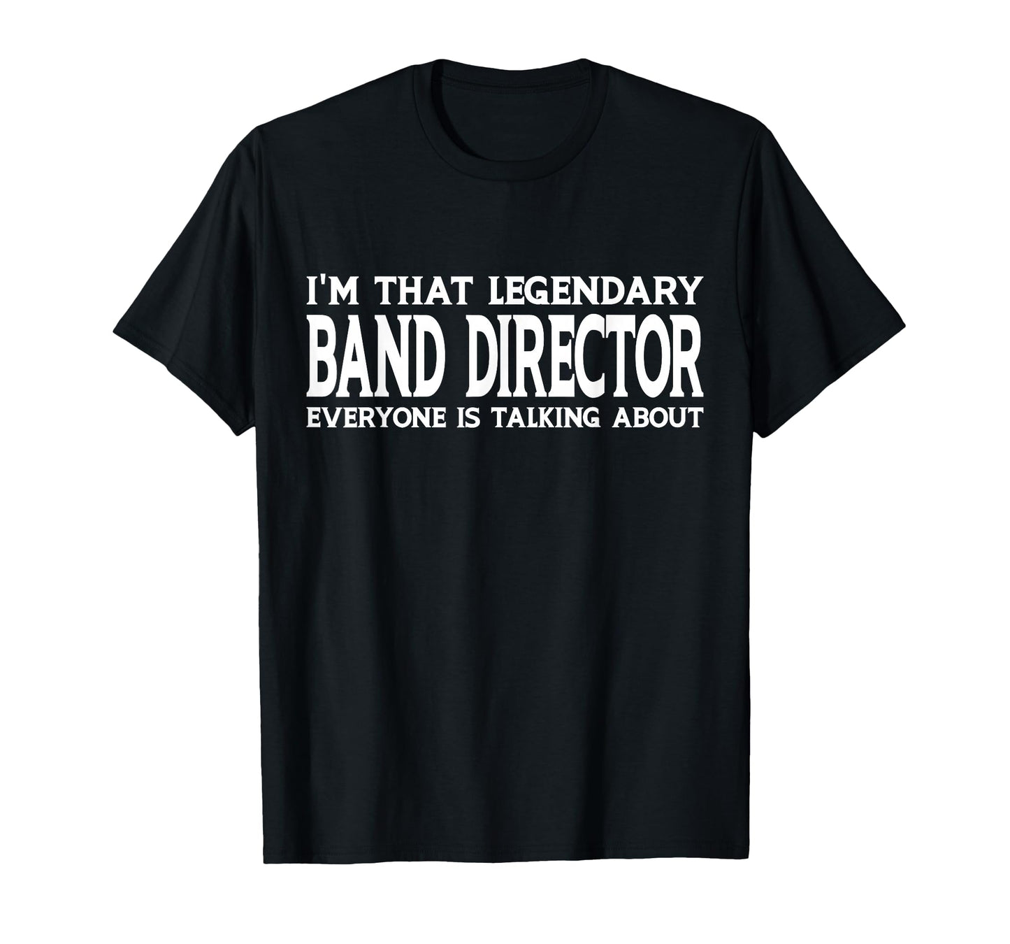 Band Director Gift Band Director Tee Birthday Gift Women's Black T-Shirt Small Modern Classic Lace Embellishment Lightweight T-Shirt