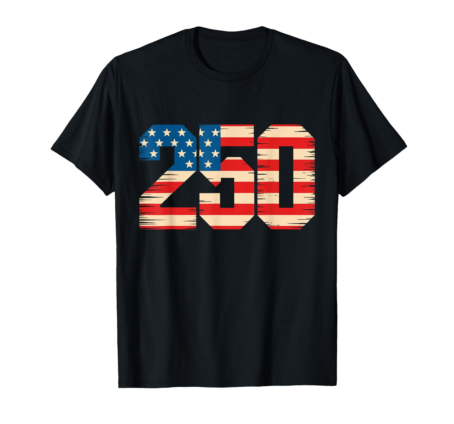 USA 250th Anniversary Patriotic American Independence T-Shirt