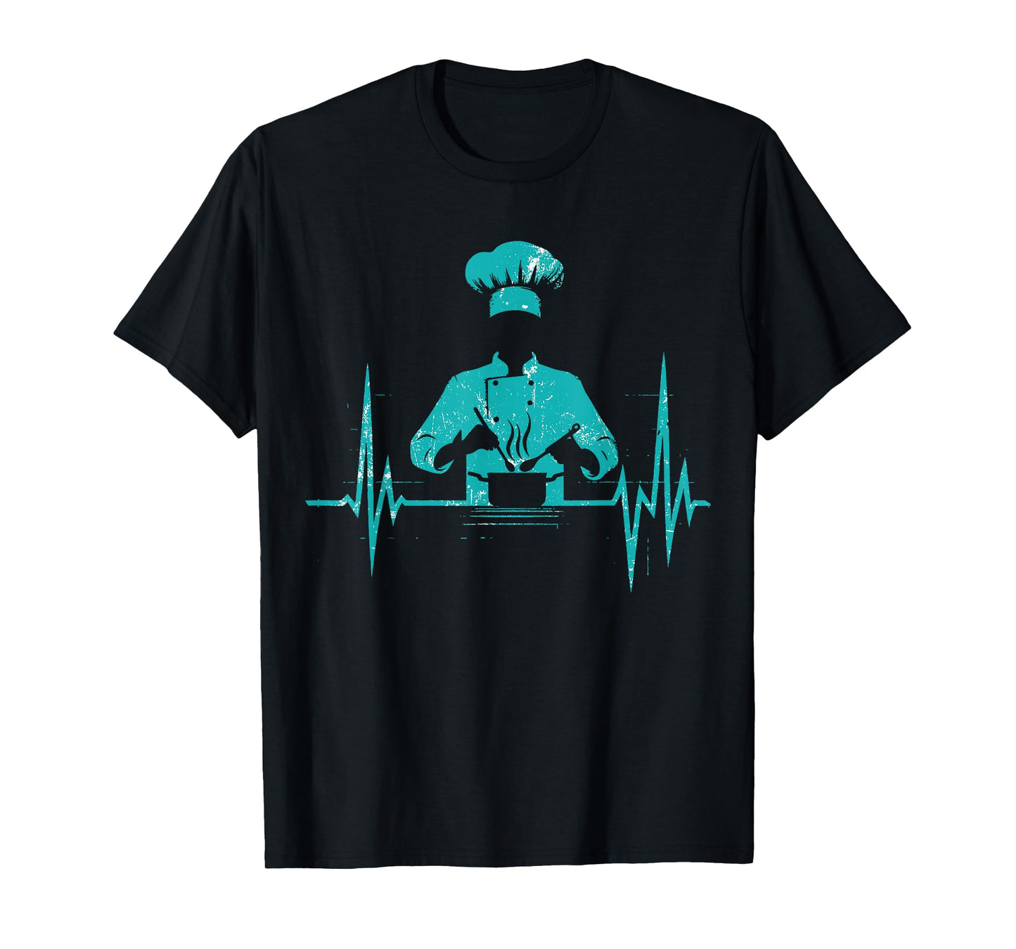 Cooking Chef Evolution Cuisine Cook Meal Preparing T-Shirt