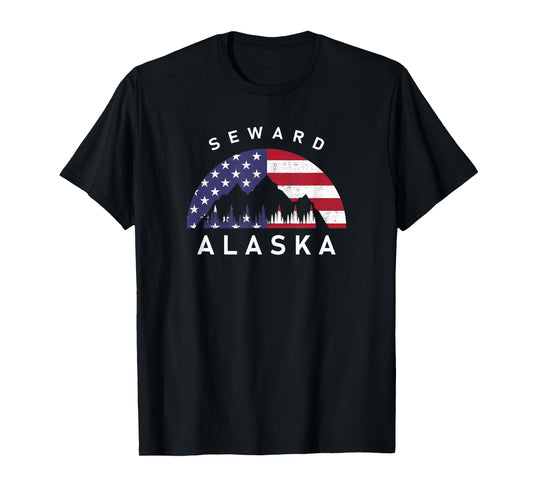 Seward Alaska USA Holiday Souvenir Minimalistic T-Shirt