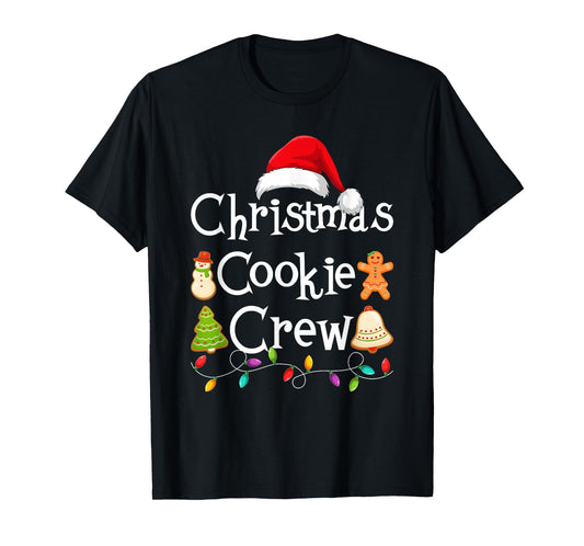 Christmas Cookie Crew Family Cookie Baking Team Baker Xmas T-Shirt