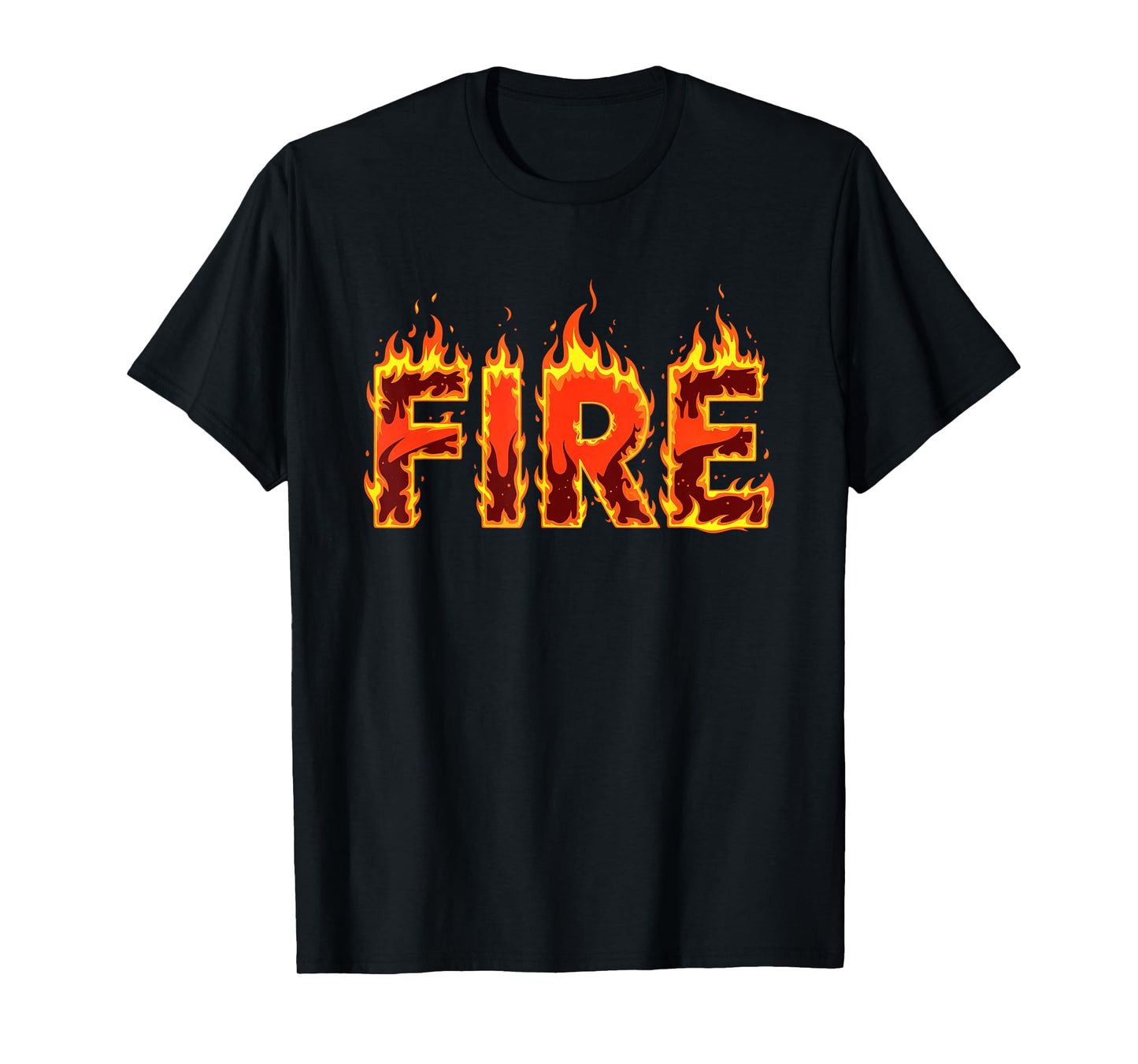 Fire and Ice Matching Funny 2025 Halloween Costume Easy Meme T-Shirt