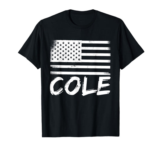 Cole Citizenship Forename Birthday Personalized Name T-Shirt