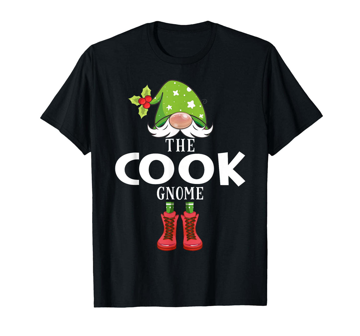 Christmas Matching Family The Cook Gnome T-Shirt