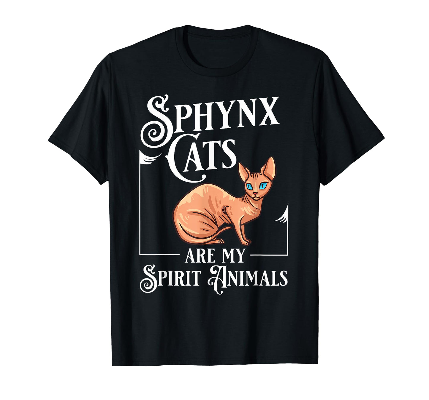 Sphynx Cat Hairless Kitten Egypt Funny T-Shirt
