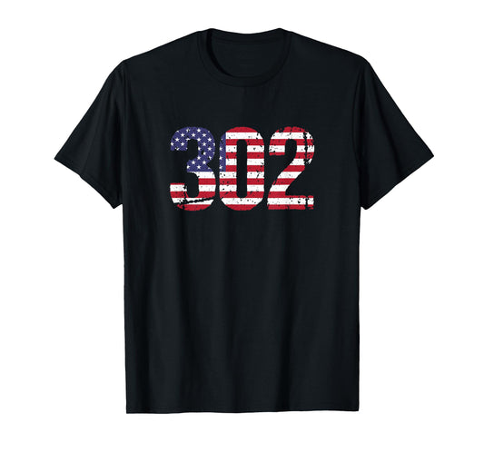 302 Delaware Area Code T-Shirt