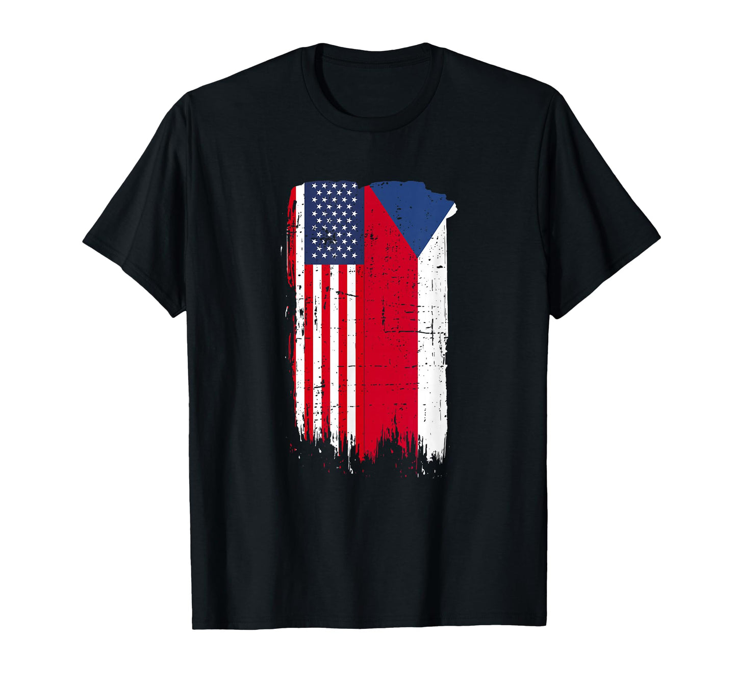 Czech Republic Flag - Czech American T-Shirt