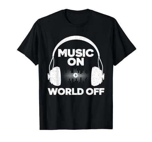 Cool Music Producer For Men Women Music Artist DJ Musician T-Shirt