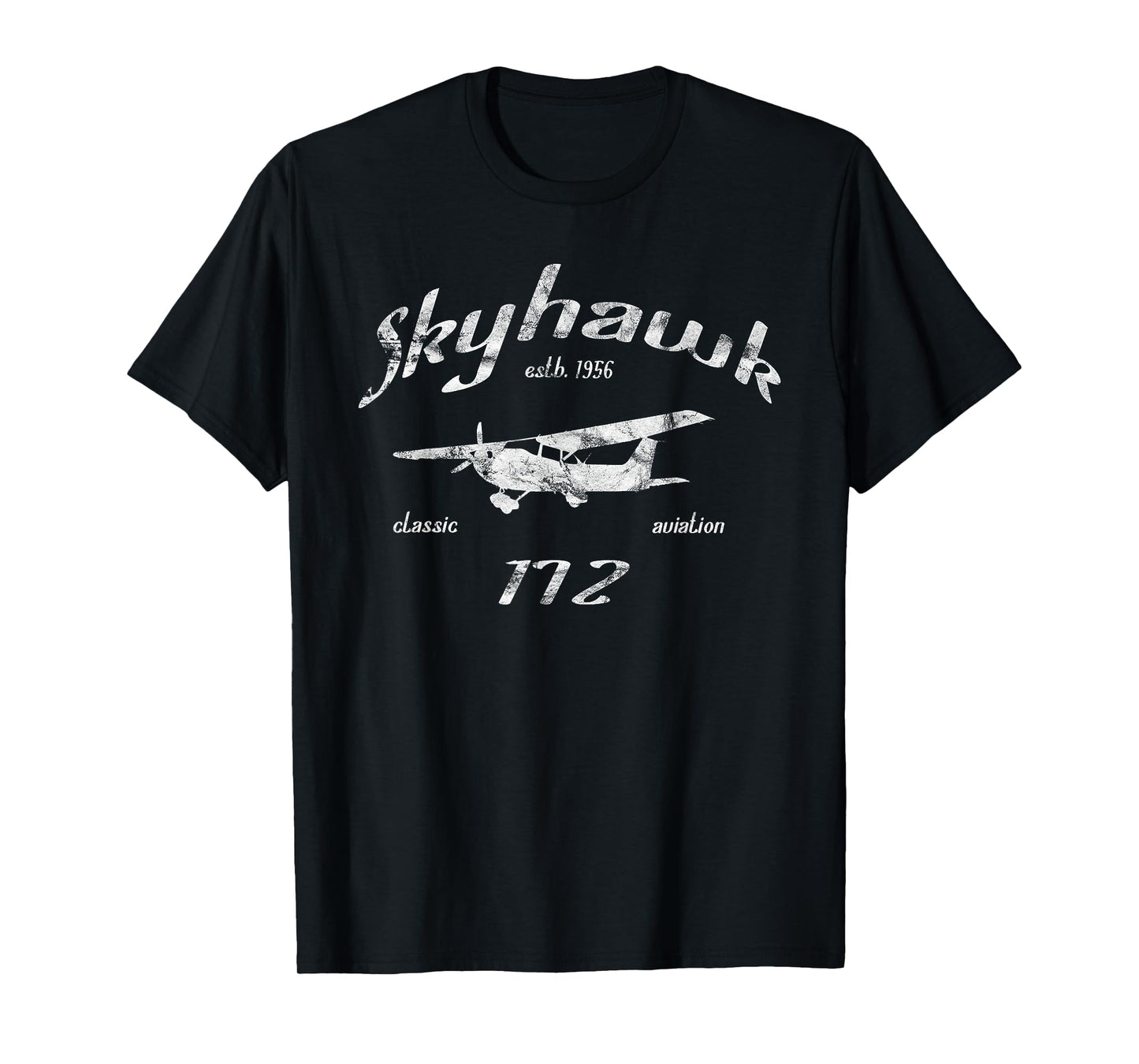172 Skyhawk Airplane Classic Vintage Aviation Private Pilot T-Shirt