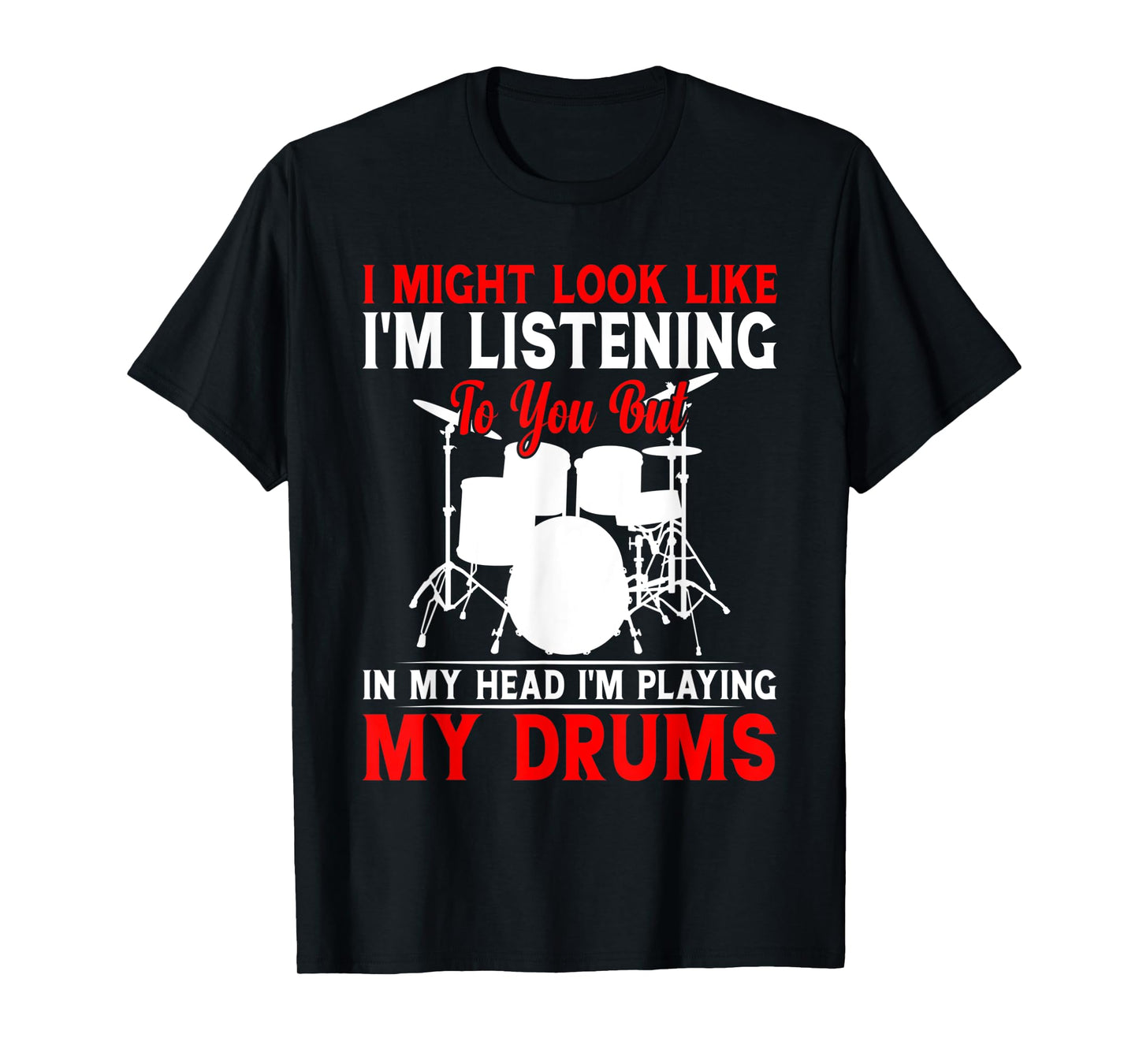 Drummer Art for Men Women Drum Player Percussion Lover T-Shirt