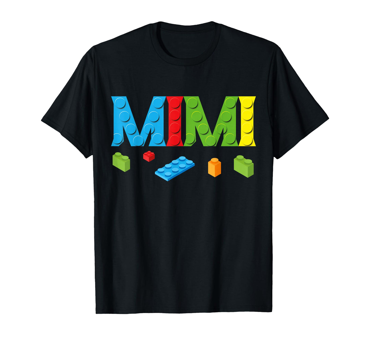 Mimi Master Builder Building Bricks Blocks Family Set Parent T-Shirt