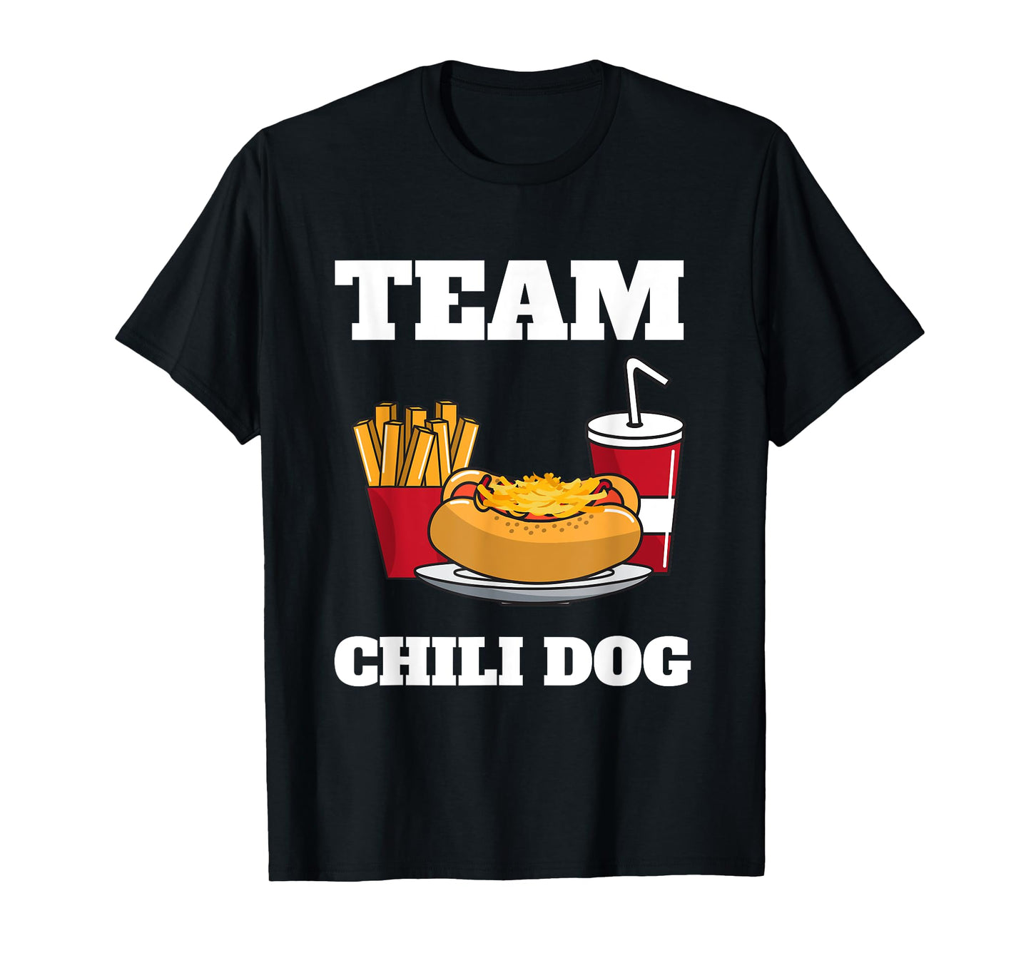 Chili Dog And Hot Dog Man And Chili Con Carne Foodtruck T-Shirt