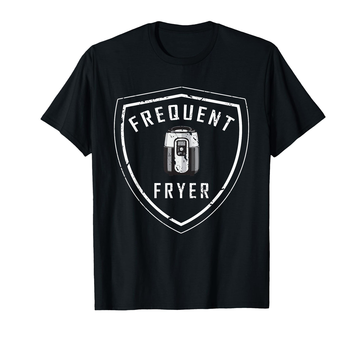 Funny Frequent Fryer Home Cook Retro Vintage Air Fryer T-Shirt