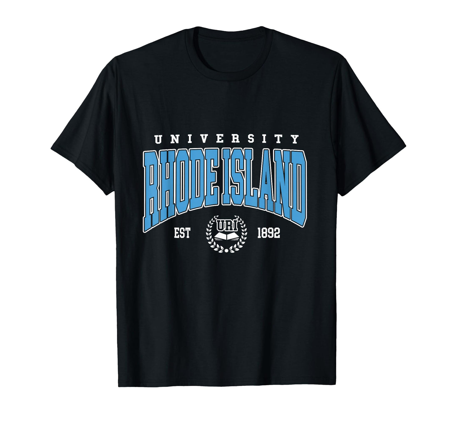 Rhode Island Vintage University Arch Tee for Men & Women T-Shirt