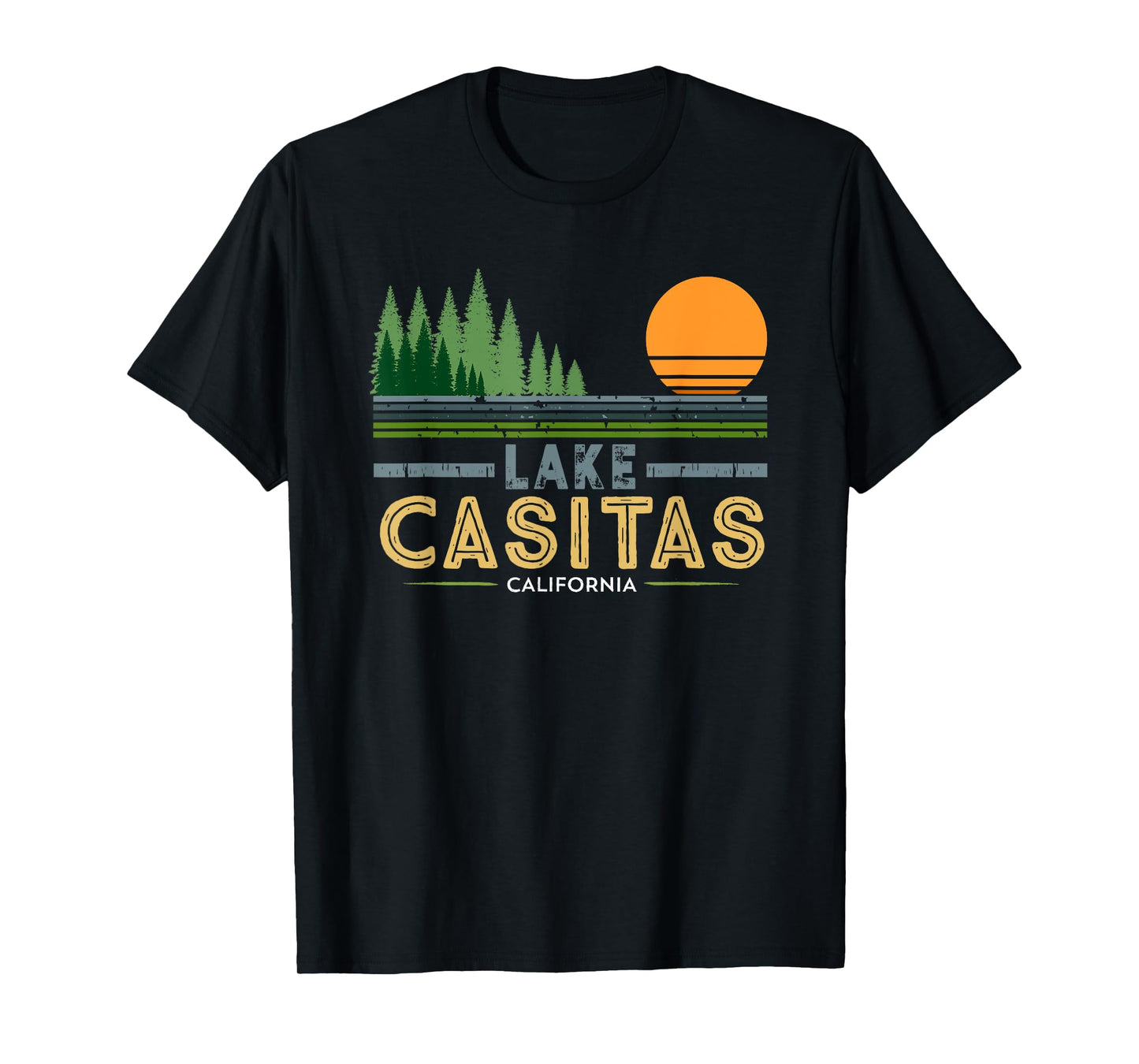 Vintage Lake Casitas California T-Shirt