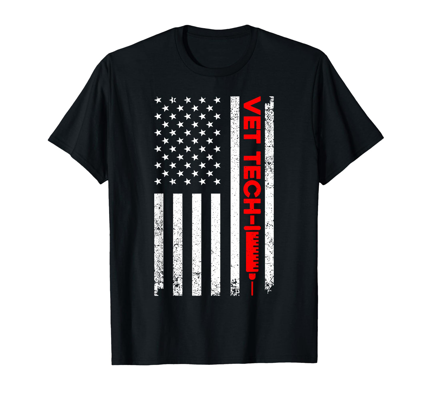 Cool Vet Tech Art For Men Women Veterinary Vet Technician T-Shirt