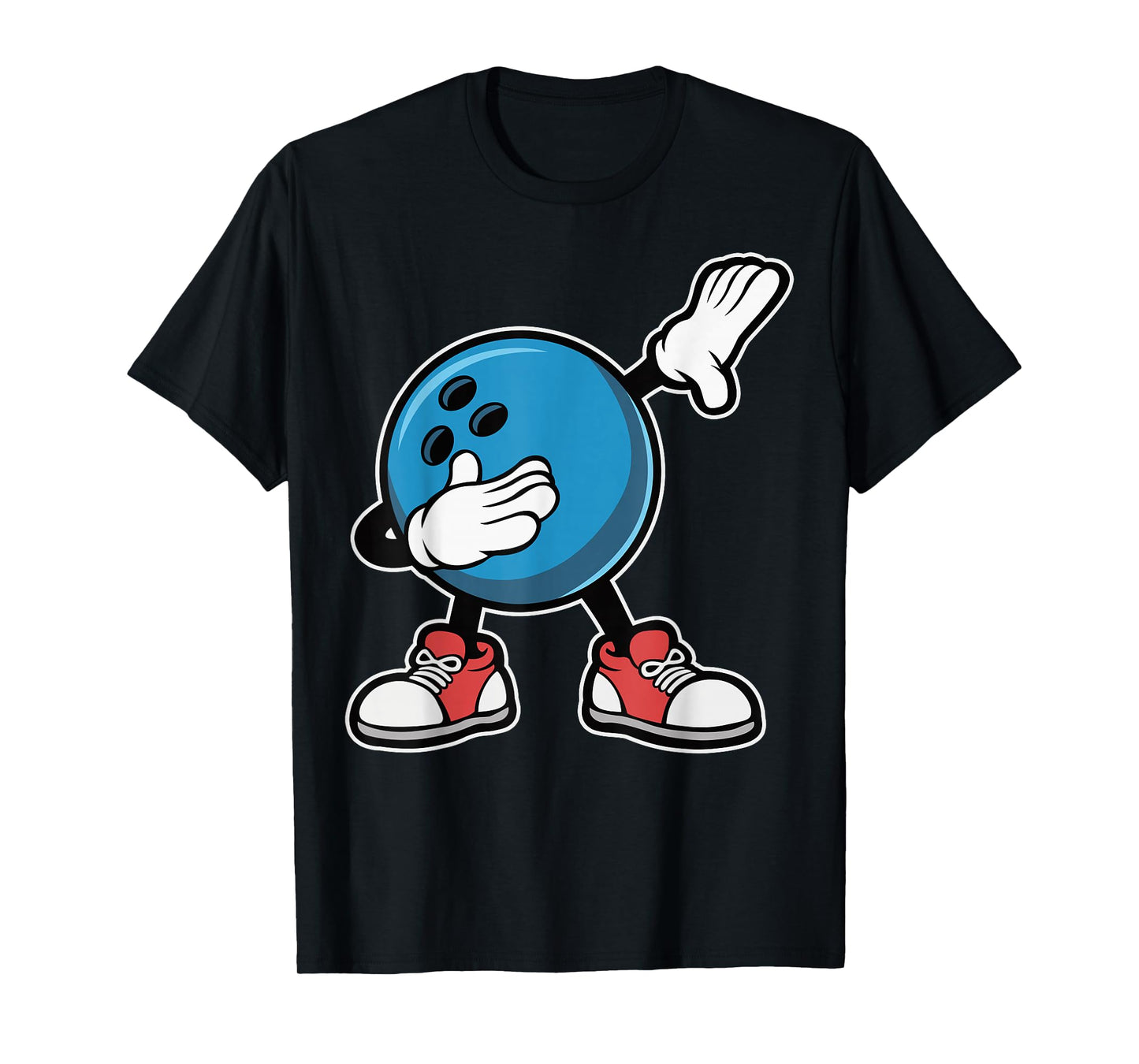 Bowling Shirts For Men Women Kids Boys Dabbing Bowling Ball T-Shirt