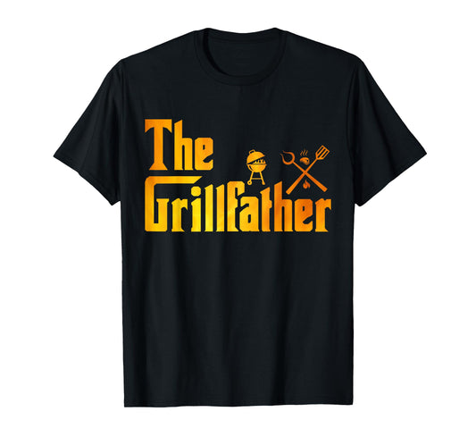 Barbecue Chef | BBQ Grill & Smoker The Grillfather T-Shirt