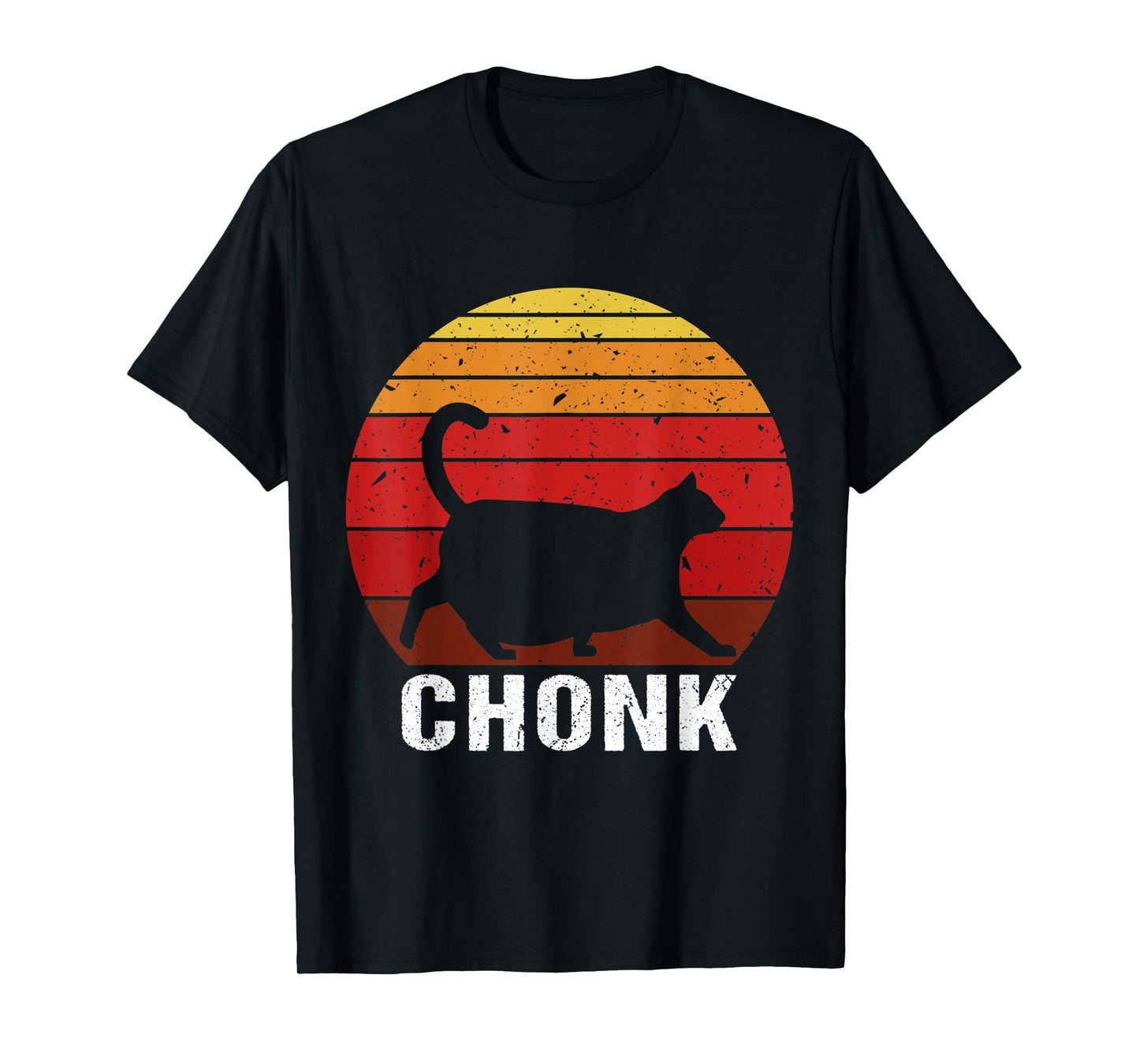 Funny Fat Cats Meme Shirt, Chonk Cat Shirt Chonk Big Chungus Men Women Kids T-Shirt