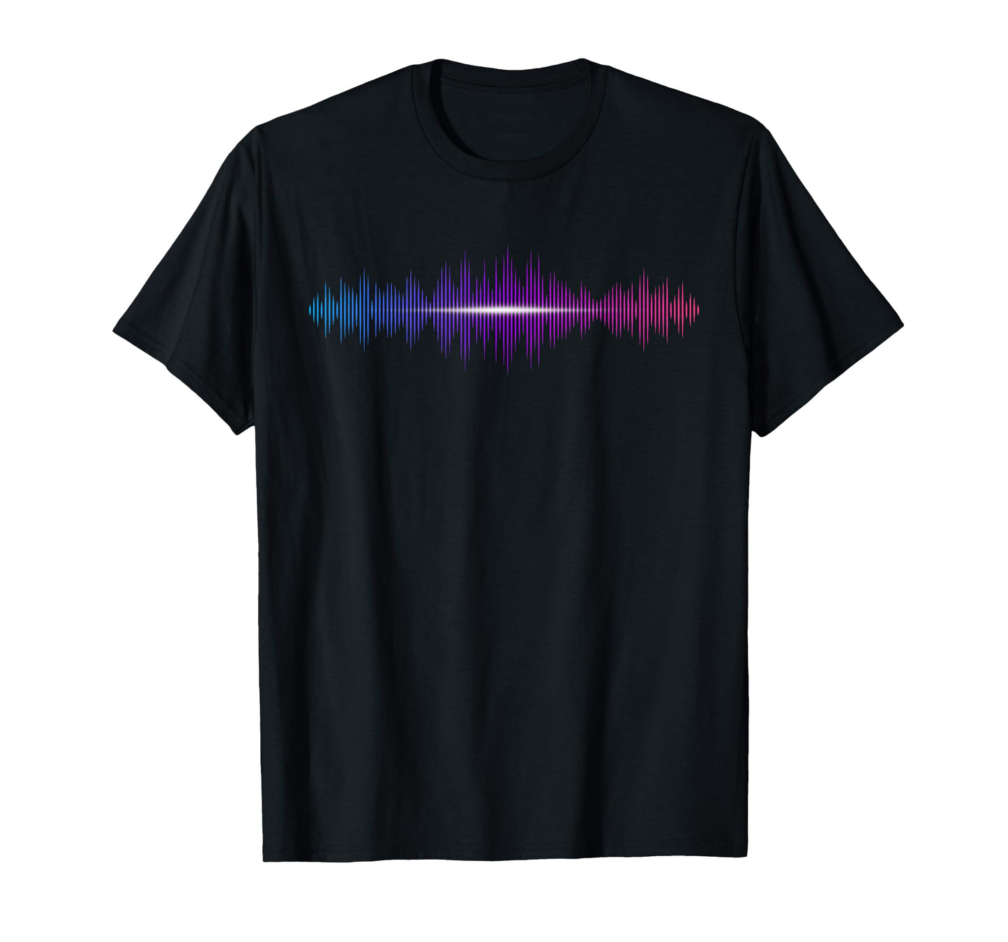 Audio Engineer Waveform Sound Wave Music T-Shirt T-Shirt