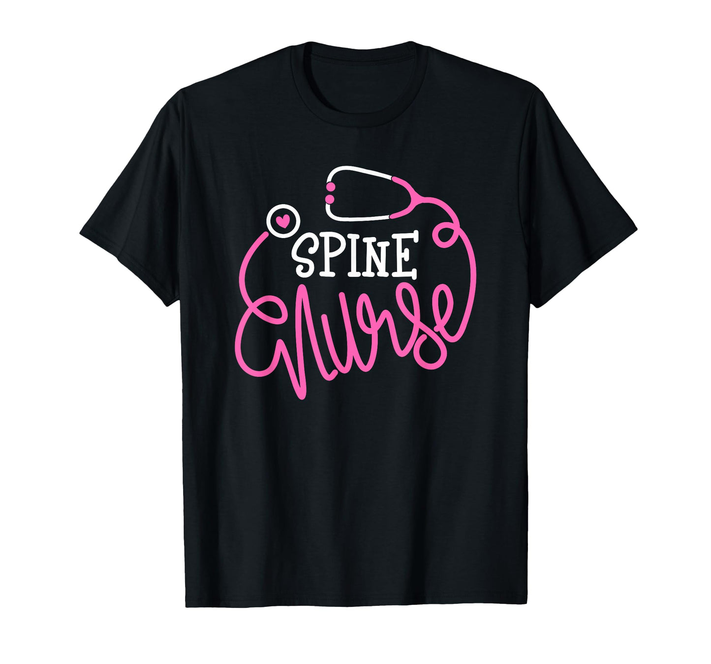 Cute Spine Nurse RN Spinal Cord Injury Nursing Department T-Shirt