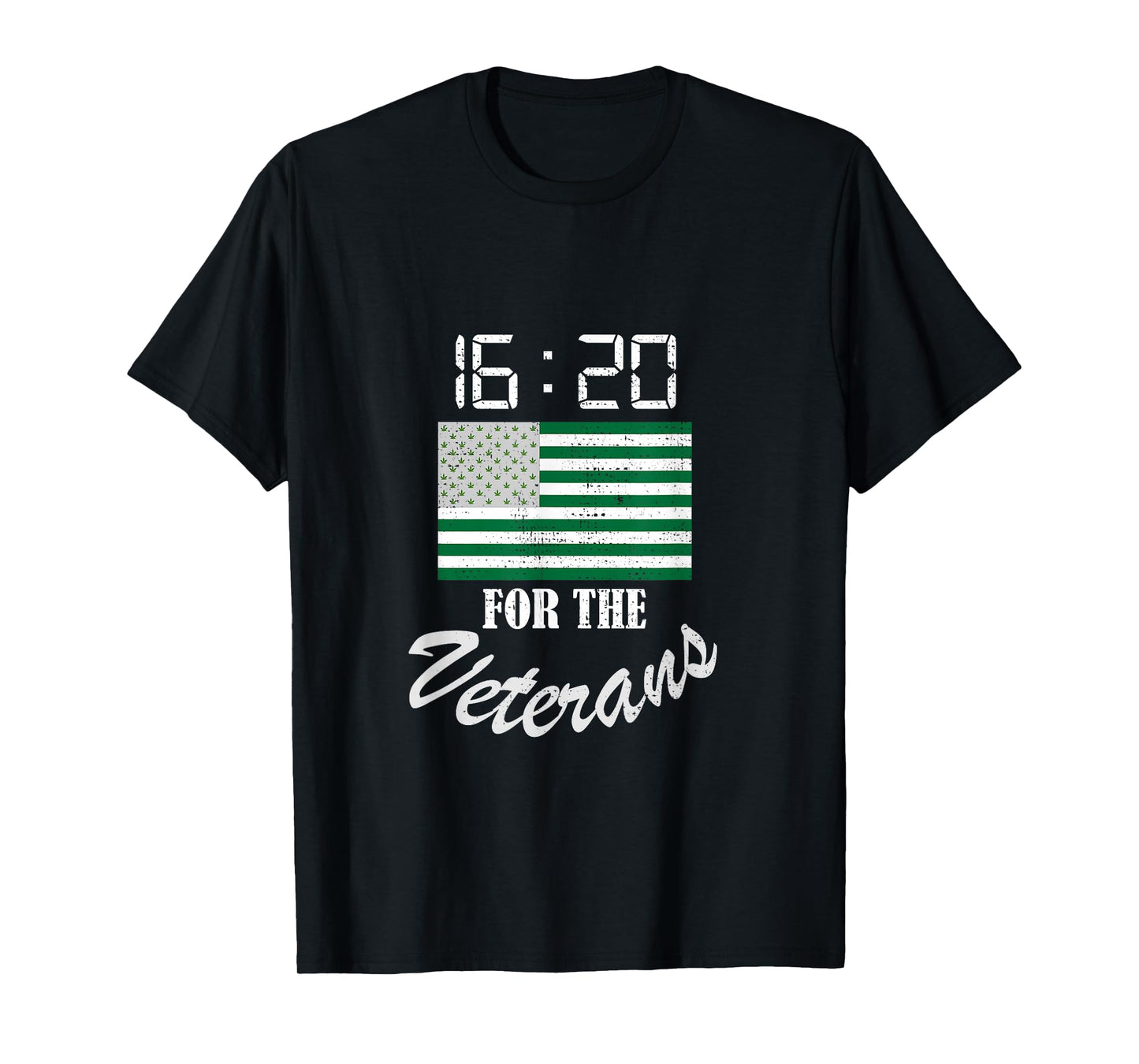Funny Veterans Weed Smoker Marijuana Gift T-Shirt