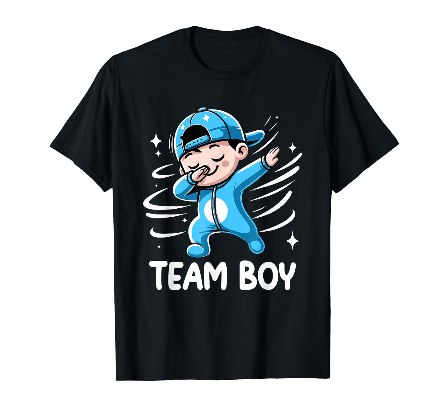 Gender Reveal Party Team Boy Baby Announcement T-Shirt