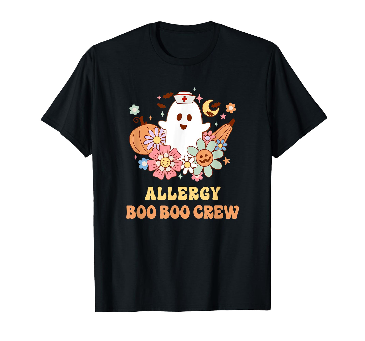 Allergy Boo Boo Crew Nurse Halloween T-Shirt