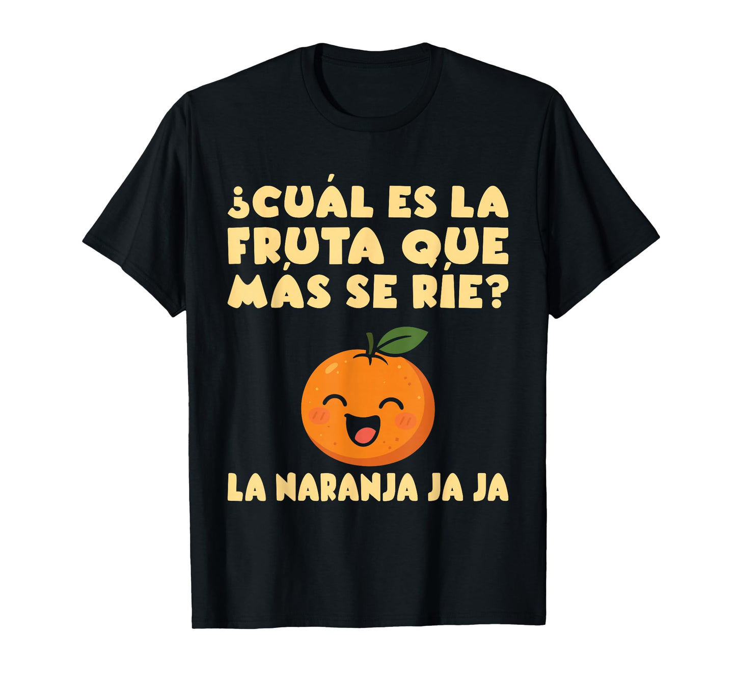 Pun Fruit Joke Funny Maestra School Spanish Teacher Student T-Shirt