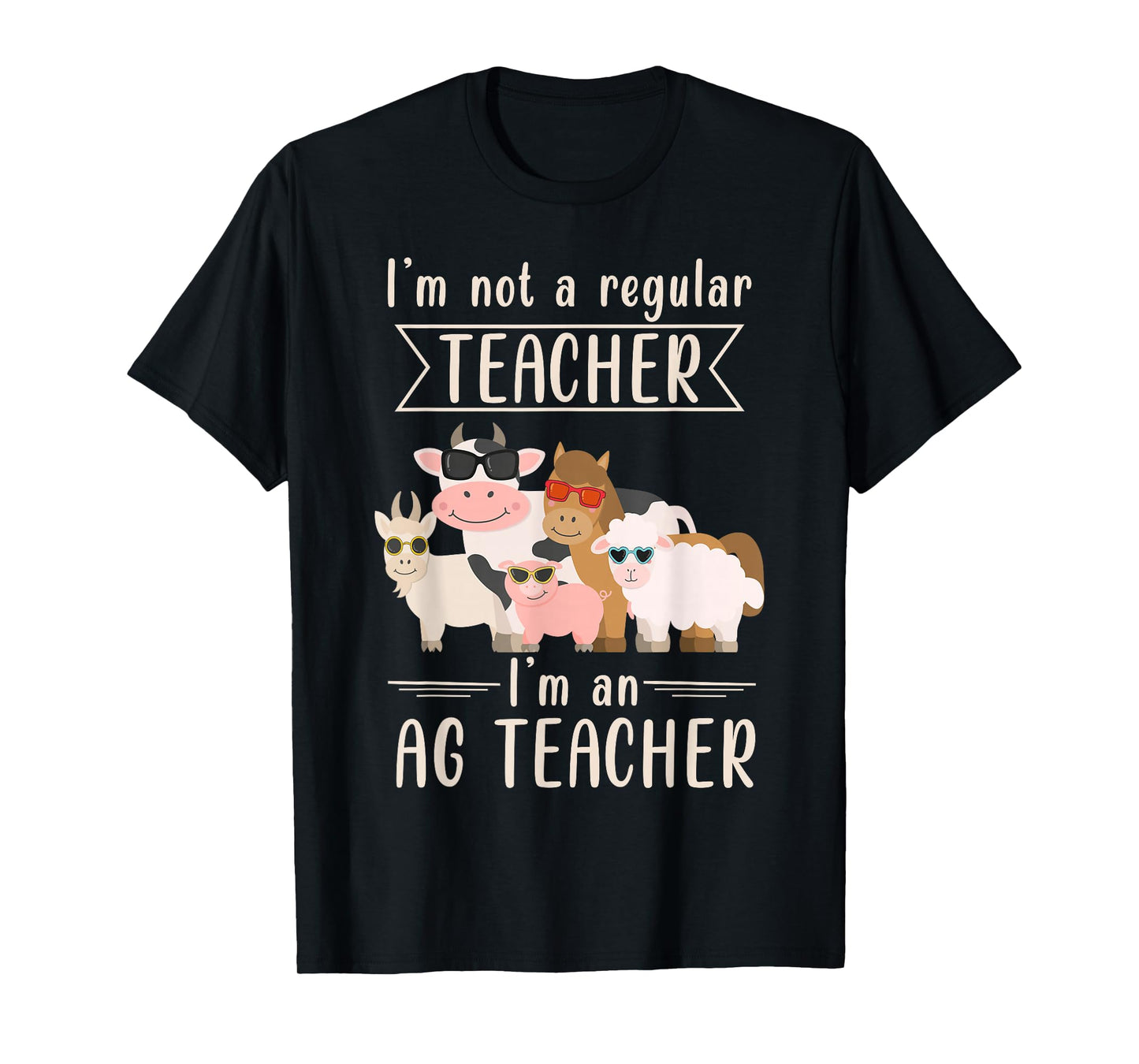 AG Teacher Funny Agriculture Animal Lover T-Shirt