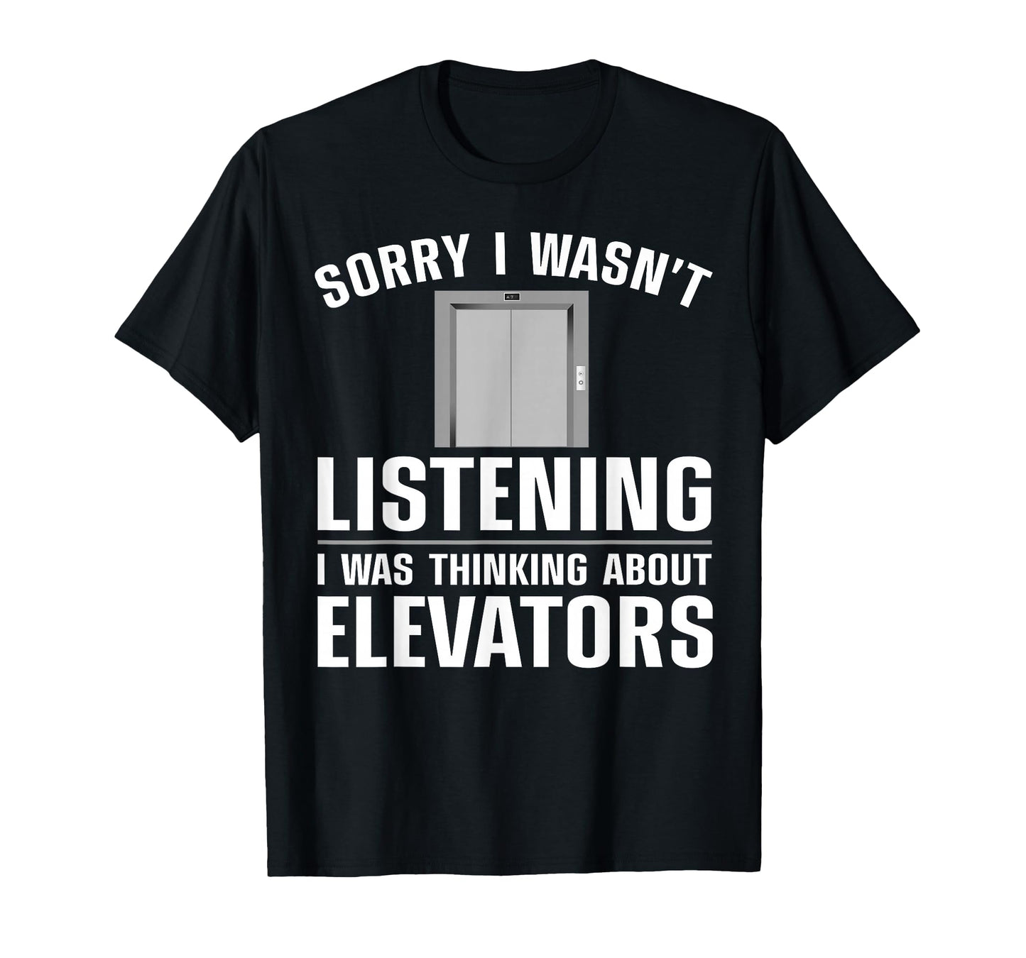 Cool Elevator Art Men Women Inspector Mechanic Maintenance T-Shirt