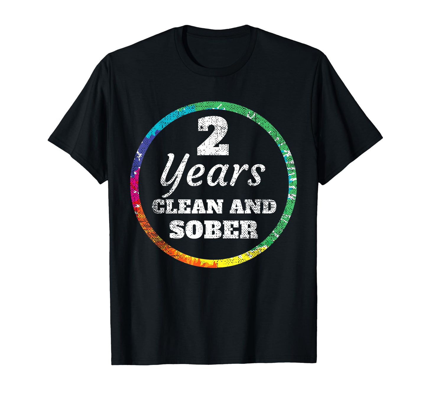 2 Year Clean and Sober Addiction T-Shirt T-Shirt