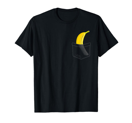Banana Fruit In the Pocket Banana Fruits Pocket Banana T-Shirt