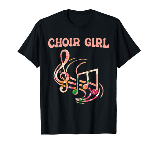 Choir Girl Singing Choir Rehearsal Choir Singer Choir T-Shirt
