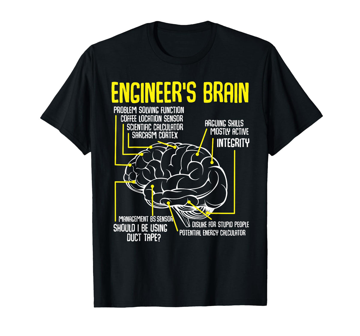 Engineer's Brain Engineering Engineering T-Shirt