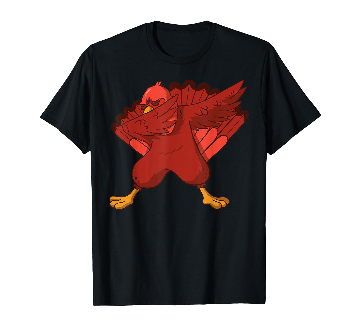 Dabbing Turkey Thanksgiving Shirt Kids Boys Girls Youth T-Shirt