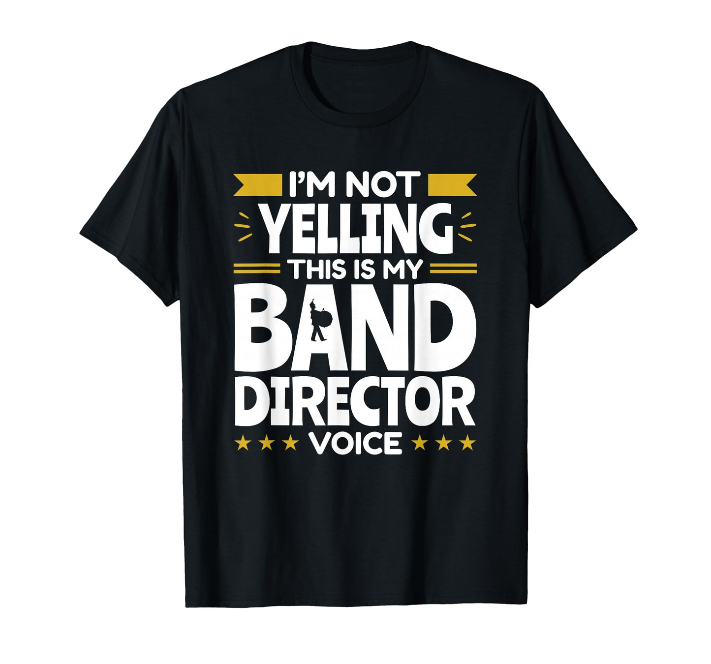 Band Director Voice Music Teacher Funny Appreciation T-Shirt
