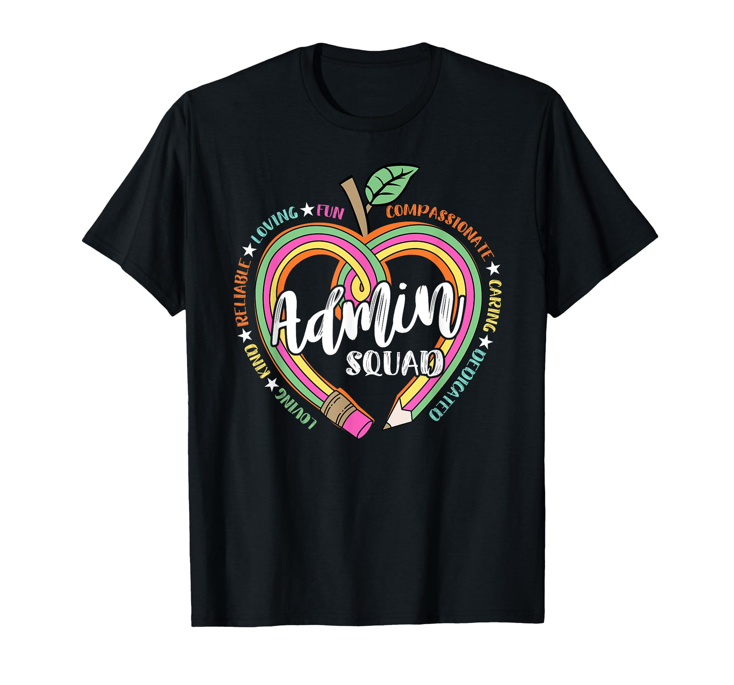 Admin Squad School Assistant Principal Crew Administrator T-Shirt