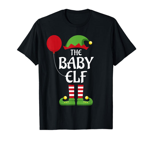 Baby Elf Family Matching Group Christmas T-Shirt