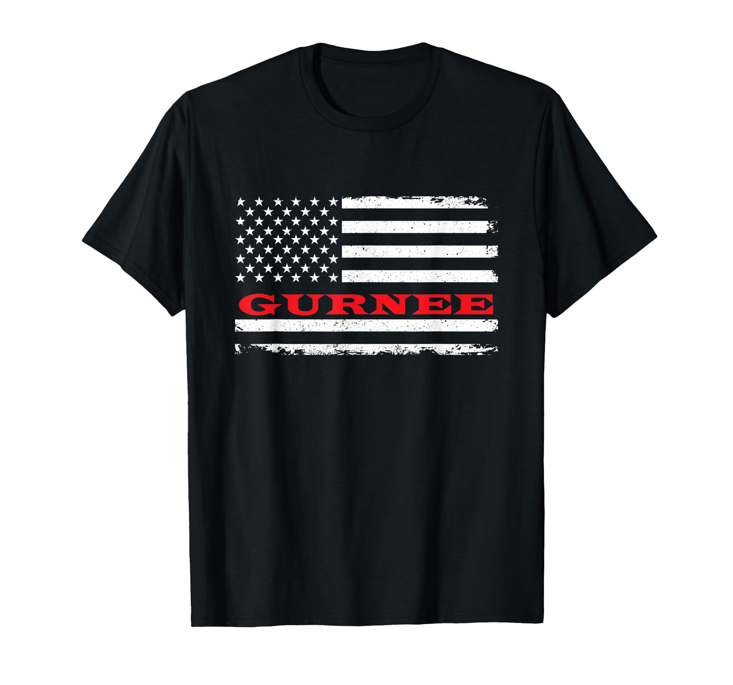 Illinois American Flag Gurnee USA Patriotic Souvenir T-Shirt