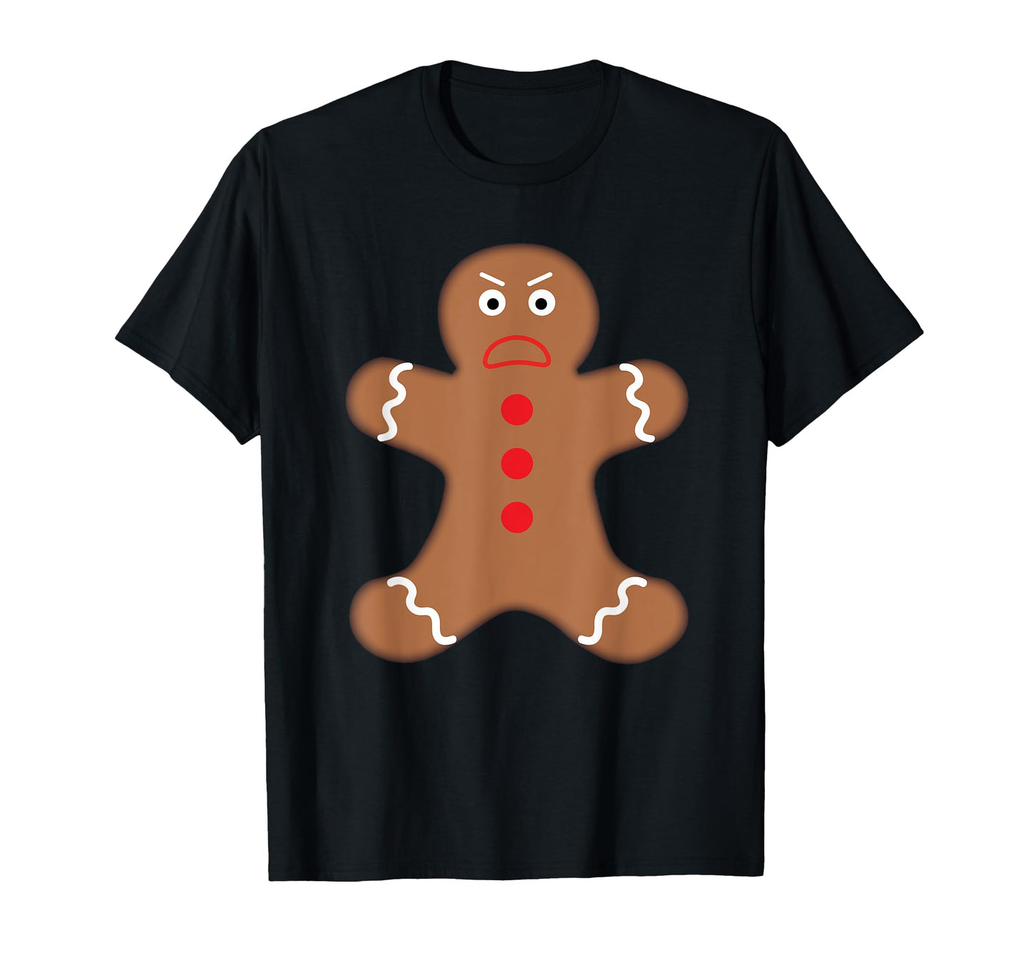 Angry Gingerbread Man Shirt - Funny Christmas Cookie Baking