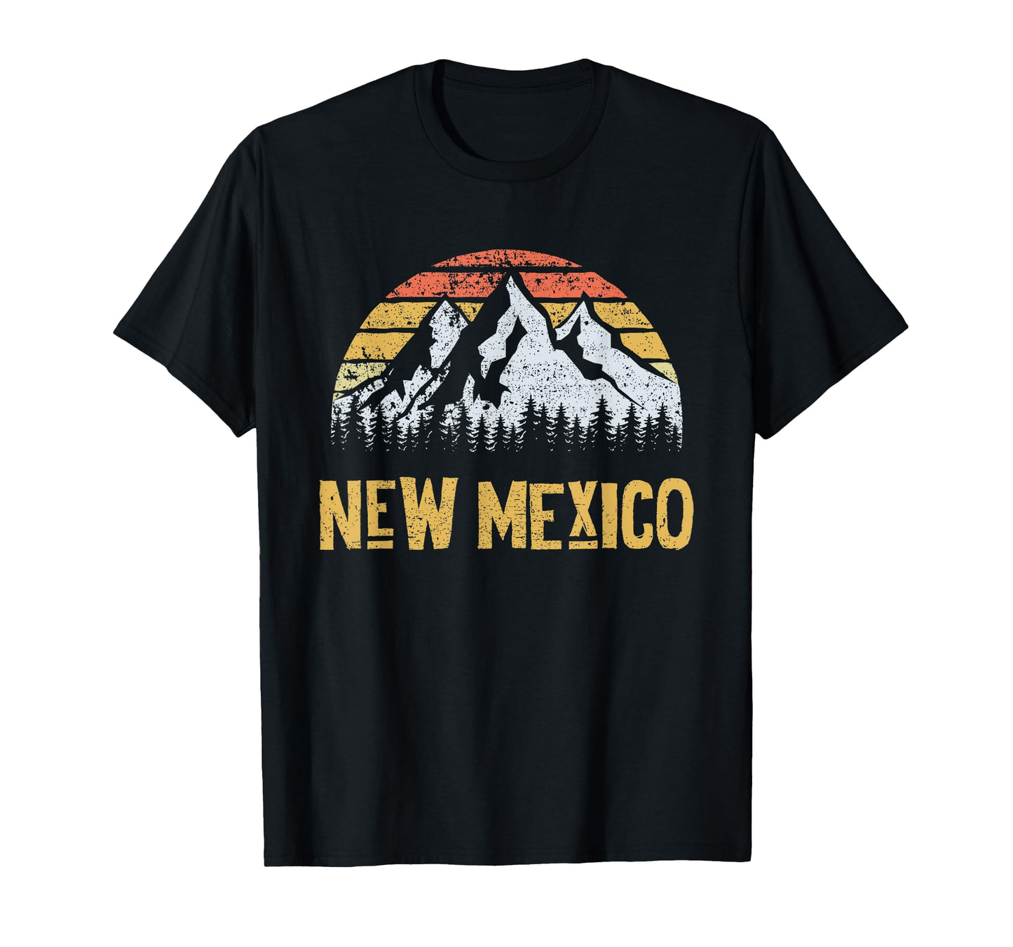 Vintage Retro NM New Mexico U.S. Mountain State T-Shirt T-Shirt