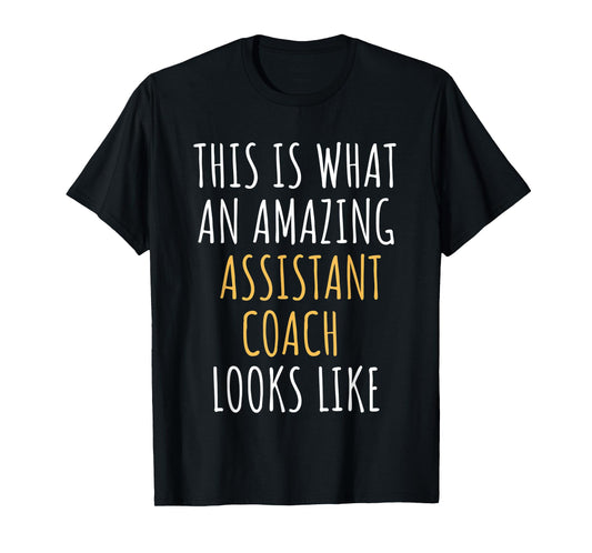 Assistant Coach Appreciation Thank You End Of Year Christmas T-Shirt