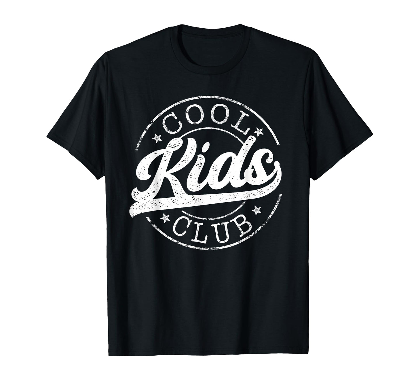 Cool Kids Club Emblem Design Best Kid T-Shirt