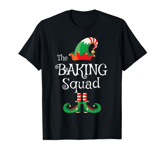 Baking Squad Shirt Funny Family Matching Christmas T-Shirt